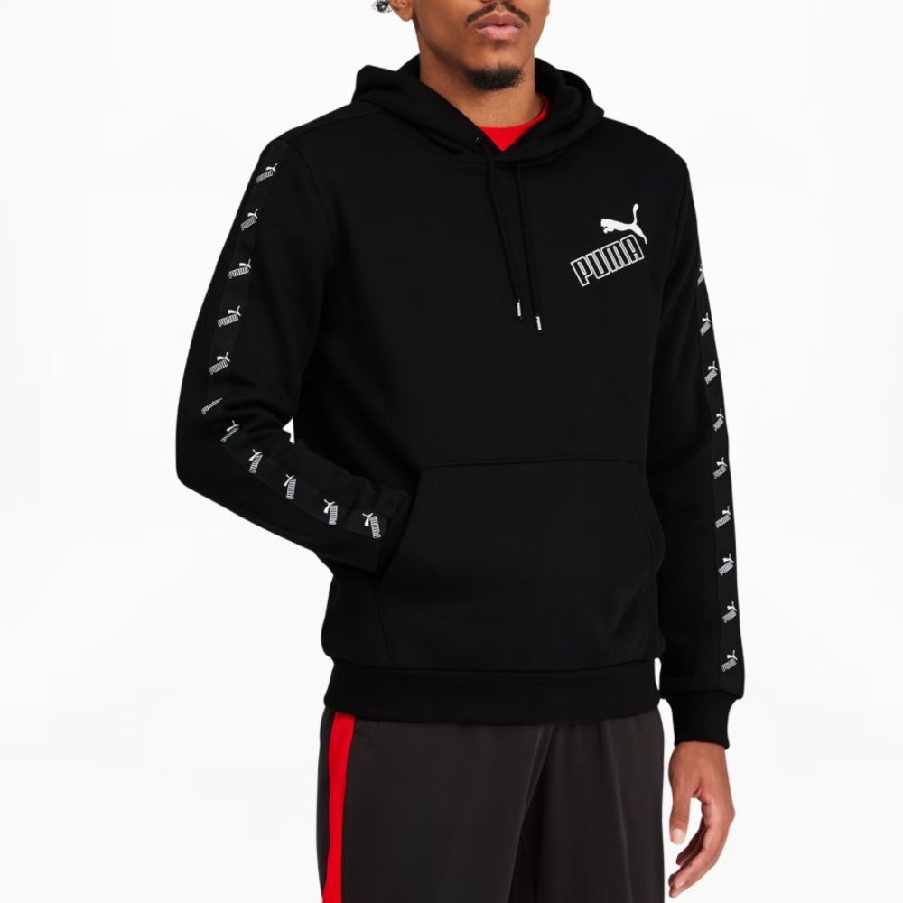 PUMA | Black amplified men’s hoodie - Picture 2 of 7